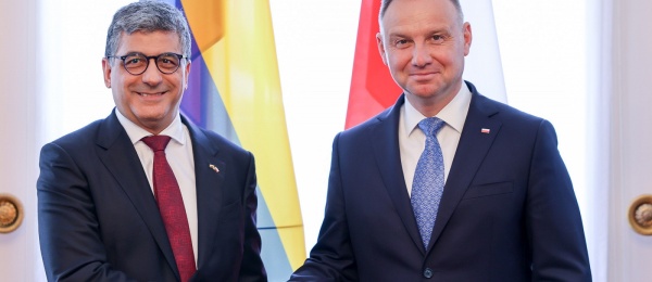 Embajador de Colombia presentó cartas credenciales ante el Presidente de Polonia, Andrzej Duda