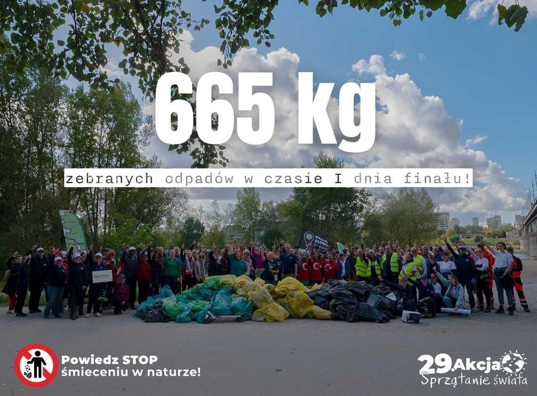 Jornada de Clean Up the World en Varsovia