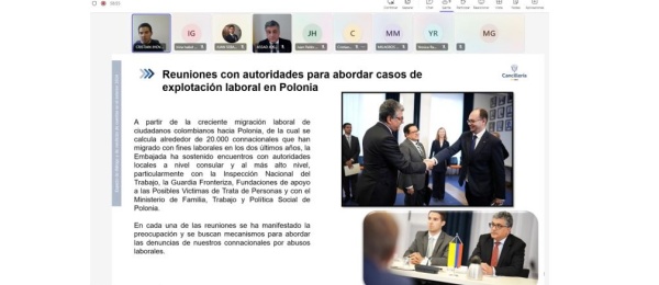 Así rendimos cuentas desde la Embajada de Colombia en Polonia