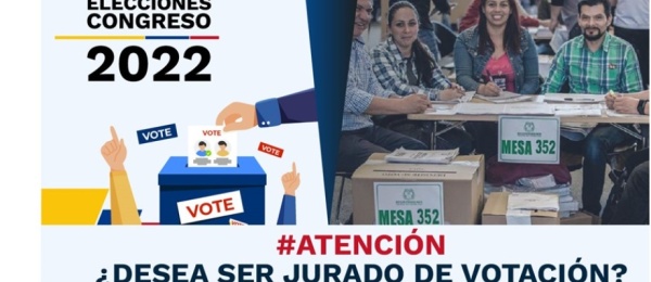 Consulado de Colombia en Varsovia invita a postularse como jurado de votación para las elecciones presidenciales de 2022